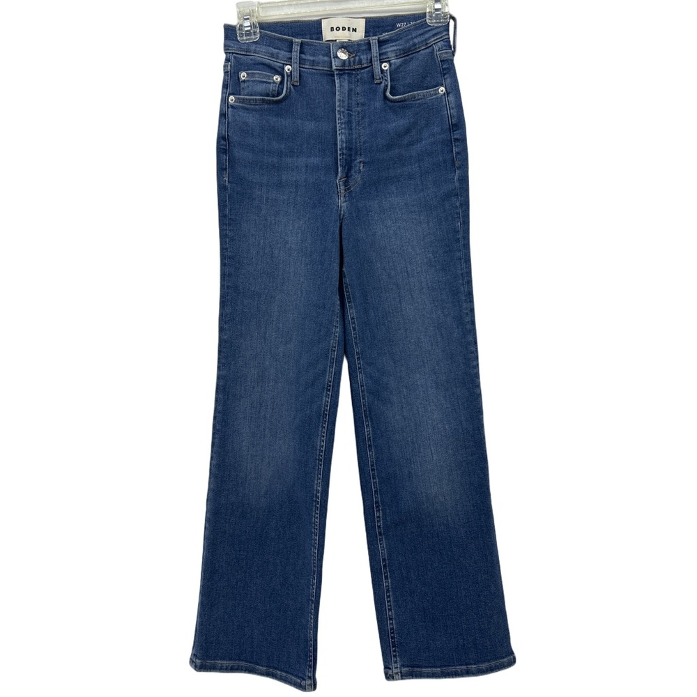 Boden Women's Denim High Rise True Straight Leg Jeans